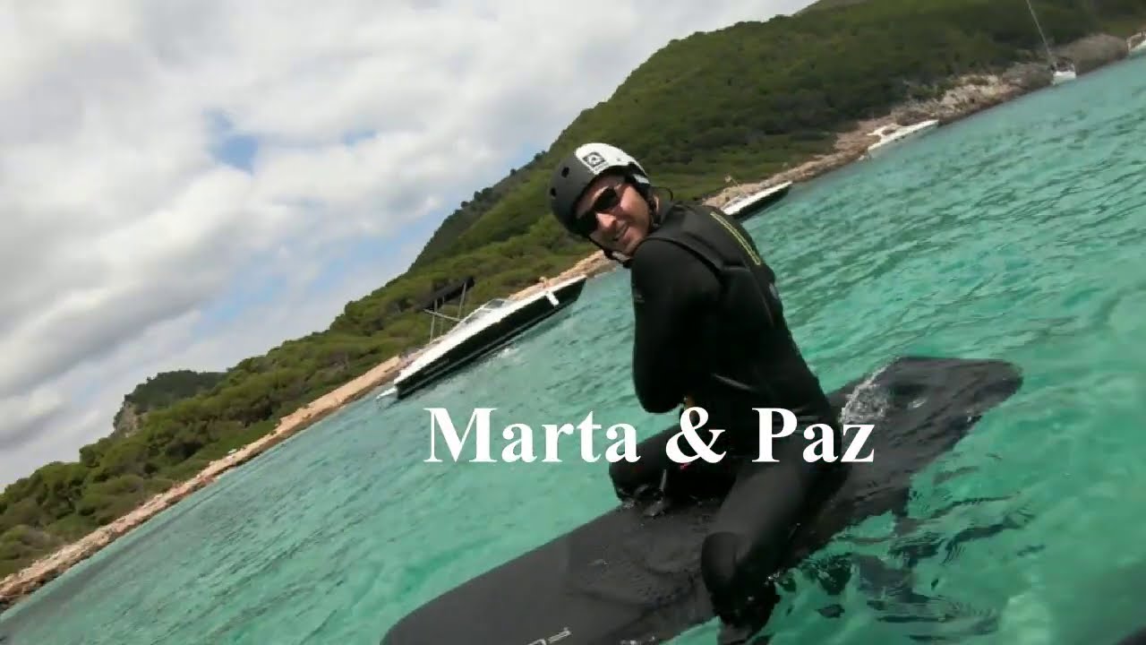 Amazing surfing on Fliteboard eFoil in Mallorca
