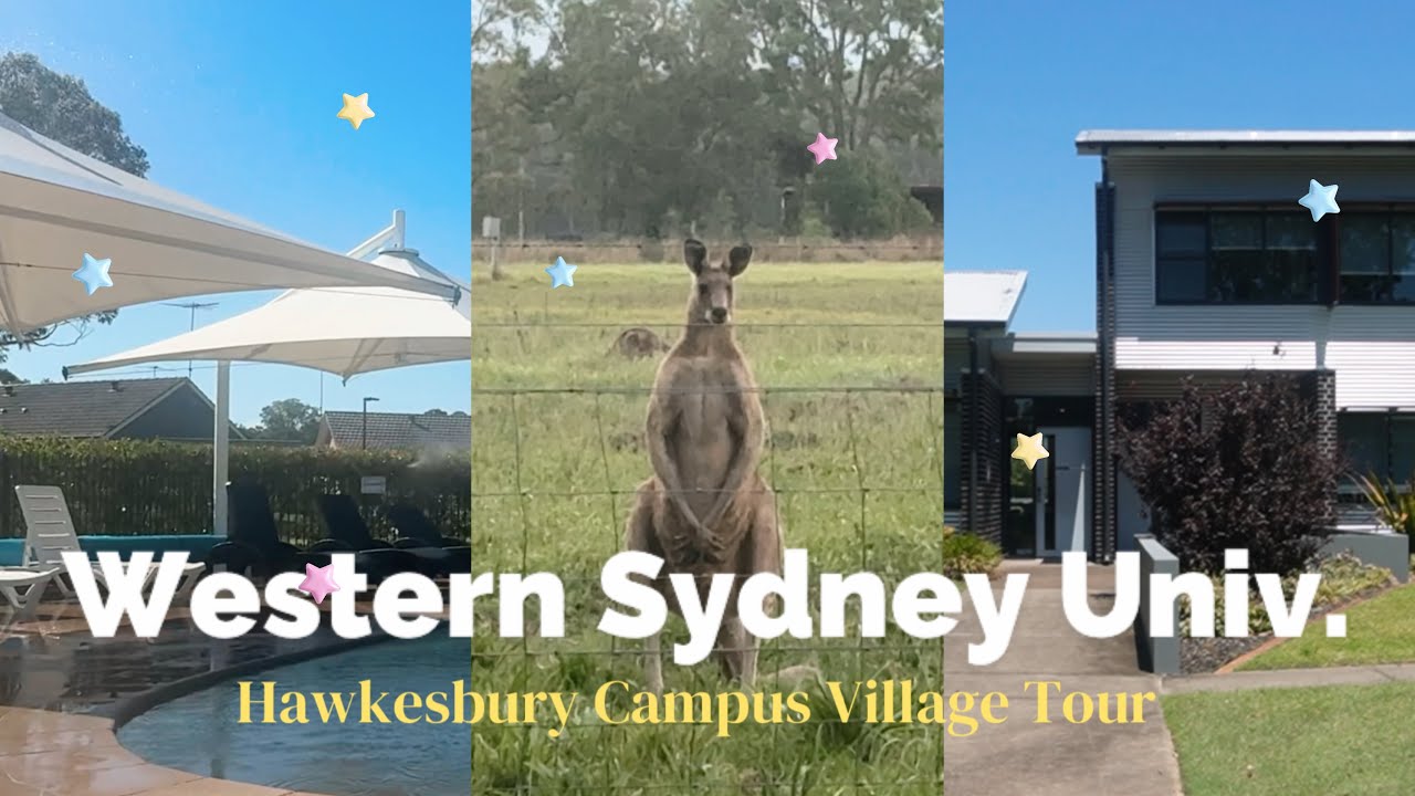 [호주간호유학] Western Sydney University, Hawkesbury Campus Village Tour (kor/eng)