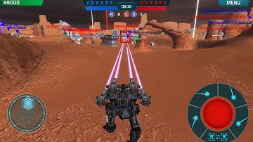 Three Dash Prototype Robots - War Robots Test Server Footage