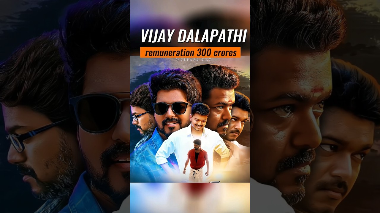 VIJAY REMUNERATION 3000CR🤯 | PAWAN KALYAN VS VIJAY THALAPATHY | 