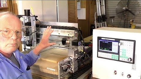 TEST DRIVING a DESKTOP CNC router + SMC5-5-N-N offline CNC controller