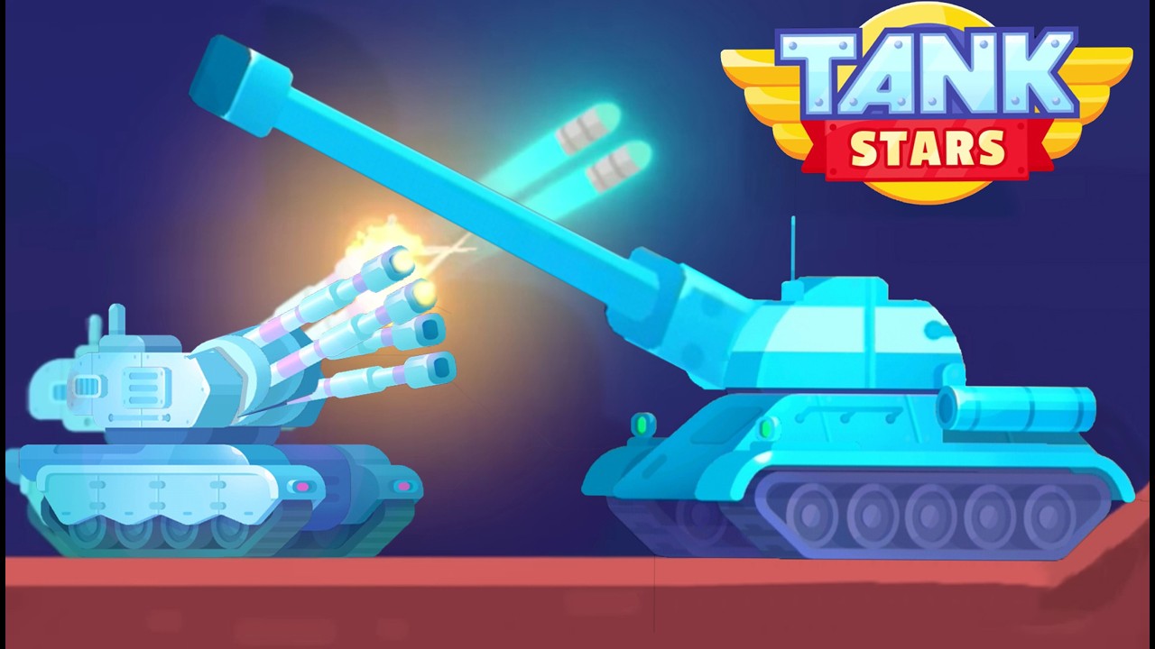 Tank Stars : Level Upgrading - Powerful Bosses In The Journey - Killed