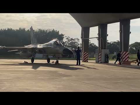 IDF經國戰機演練緊急起飛 展現捍衛領空能力|中央社即時影音