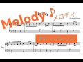 【Melody】ORANGE RANGE/初級ピアノ楽譜