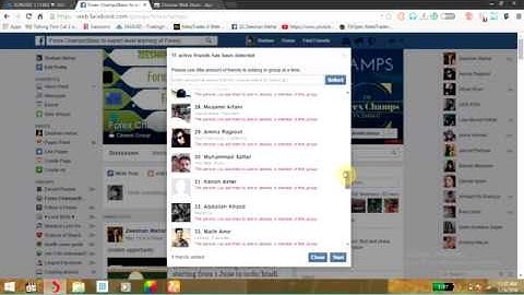 Add all friends to any facebook group 100% working trick 2016 without any script