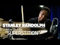 Stanley randolph how to play superstition  drum lesson drumeo