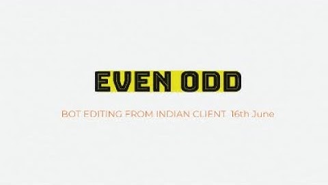 BOT EDITED FOR CLIENT FROM INDIA USING OSCARS-GRIND STRATEGY