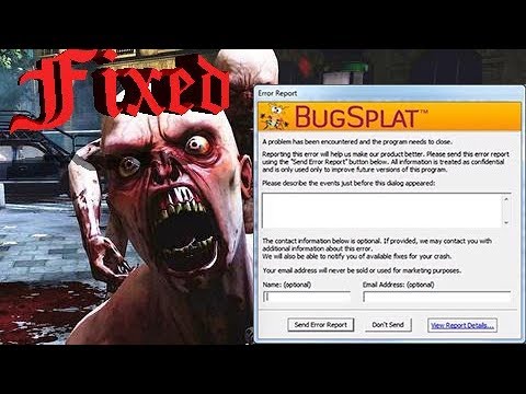 Killing Floor 2 Bugsplat Fixed.