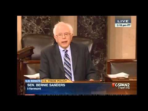 Sen. Bernie Sanders predicts #PanamaPapers in 2011