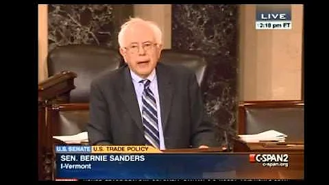 Sen. Bernie Sanders predicts #PanamaPapers in 2011