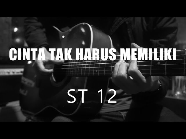 Cinta Tak Harus Memiliki - ST 12 (Acoustic Karaoke) class=