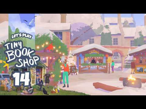 CHRISTMAS MARKETS | Tiny Bookshop (Let's Play Part 14)