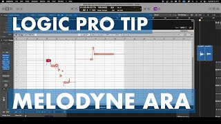 Logic Pro Tip - Melodyne ARA