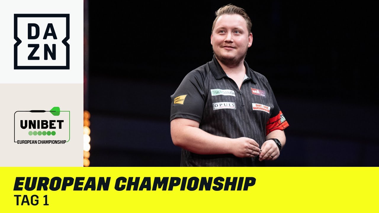 Schindler & Clemens mit Turnierauftakt European Championship Tag 1 DAZN Darts YouTube