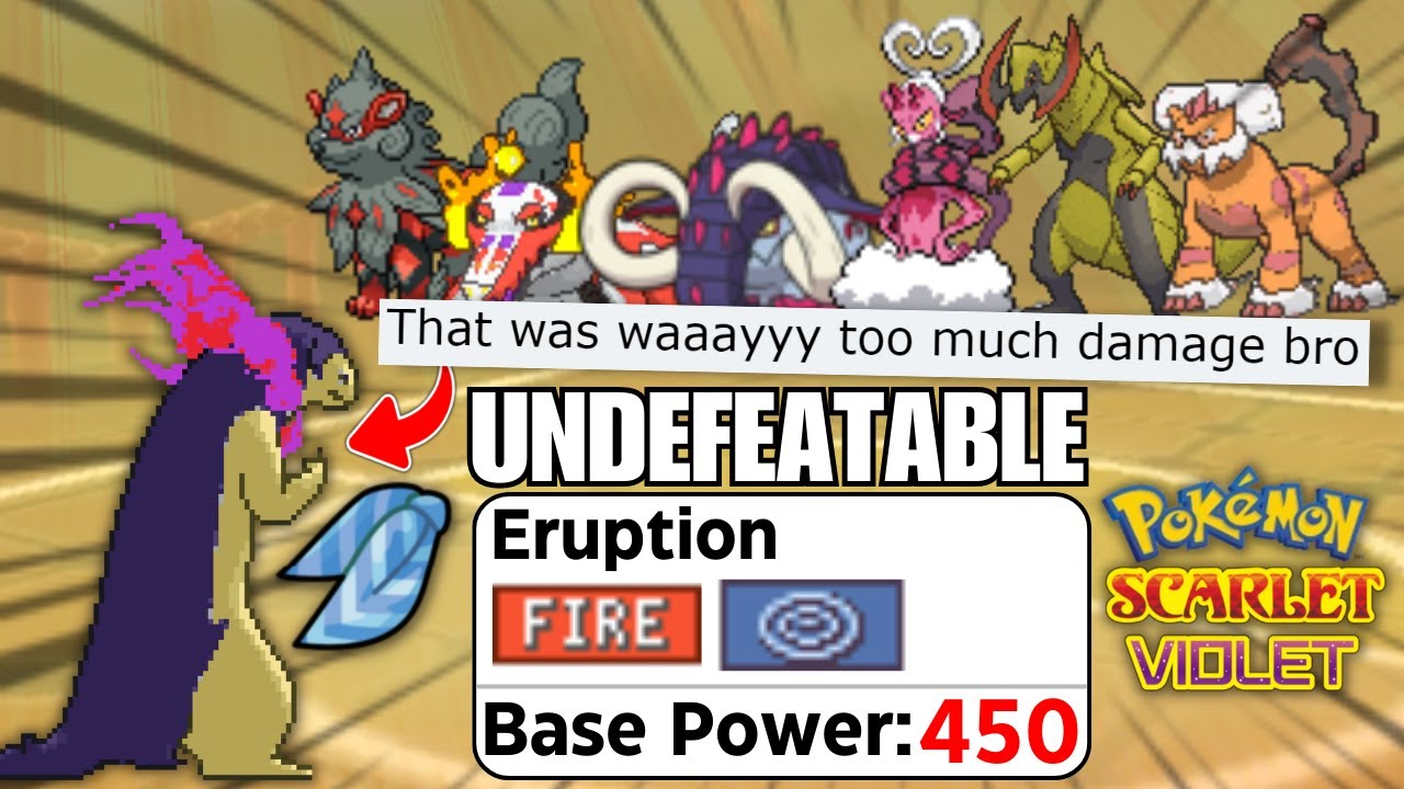 ERUPTION HISUIAN TYPHLOSION IS INSANE | POKEMON SHOWDOWN HOME UPDATE!