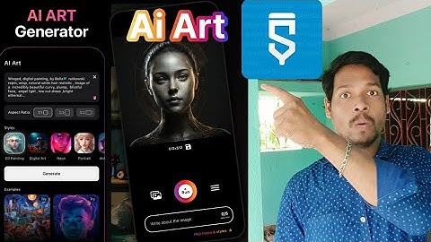 Ai Art image generator project in sketchware pro #AndroidAppdeveloper#sketchware #aauraparti