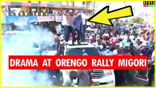 Orengo TEARGASSED again today in Migori Town while leading a Linda Mwananchi Rally screenshot 4