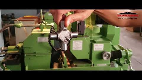Auto Loading Universal Joint Cross (UJ Cross) Centerless Grinding | Bhagwansons