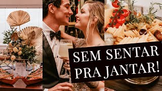 Buffet de casamento, Ilha de Sushi e Bar de Drinks #thwedding