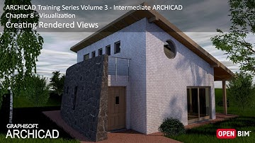 Creating Rendered Views - ARCHICAD Training Series 3 – 42/52