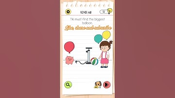 Brain Test 4 | Level 68 | #trending #braintest4 #ytshorts #iqquiz #iqtest #gameplay #viralshorts