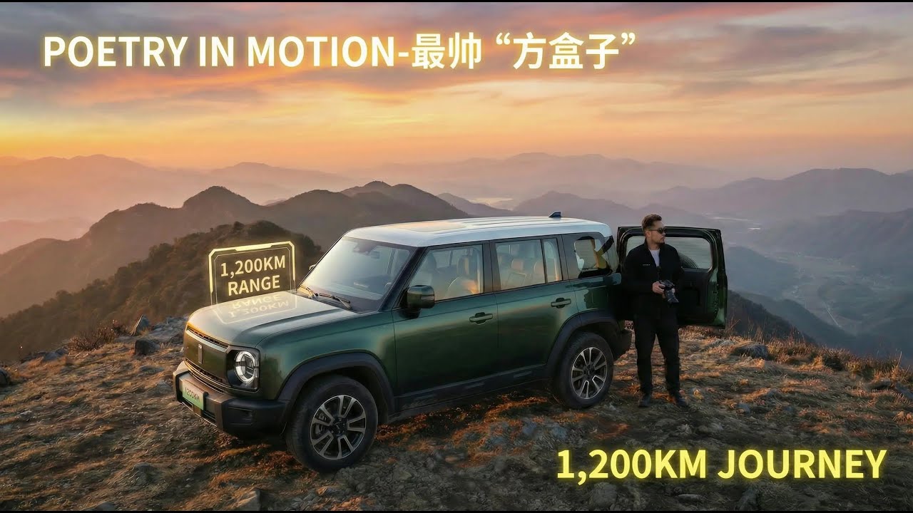 Beyond the City: 1,200km Journey with the iCAR V27 "Chinese G-Class"!