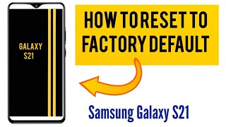 How to Factory Reset Samsung Galaxy phones 2025 | Samsung phones reset