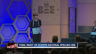 Final night of Scripps National Spelling Bee