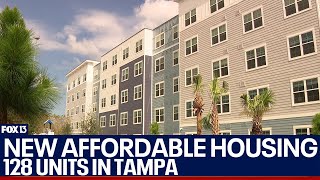 Tampa unveils new affordable housing development