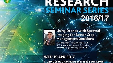 "Using Drones with Spectral Imaging for Better Crop Management Decisions"