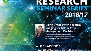 Using Drones with Spectral Imaging for Better Crop Management Decisions