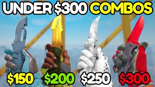 BEST Budget KNIFE & GLOVE COMBOS Under $300 in 2025 (CS2 CHEAP KNIFE + GLOVES COMBO) @OzznyCS2
