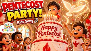 Pentecost for Kids🕊️Happy Birthday Church Song | Christian Celebration Song for Children | Educastle