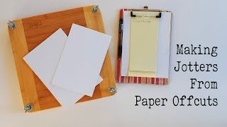 Making Paper Jotters @inkyfingy