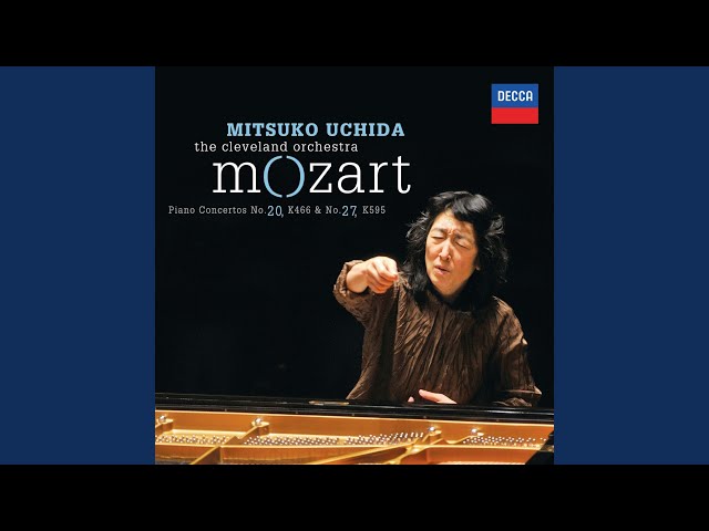 Mozart - Concerto pour piano n°27:1er mvt : M.Uchida / Orch Cleveland