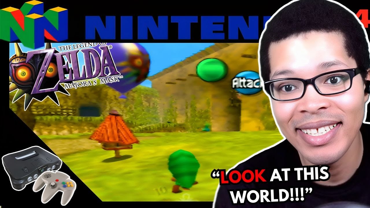 Our FIRST TIME In Majora's Mask - First Playthrough | Legend Of Zelda Majora's Mask Gameplay #1 |