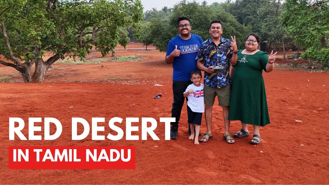 EP 19 Red Desert in Tamilnadu | തമിഴ്‌നാട്ടിലെ ചുവന്ന മരുഭൂമി | Thiruchendur Temple & Theri Kaadu
