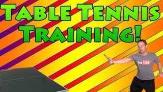 Table Tennis Training Using The Falkenberg Drill