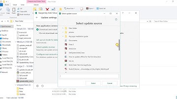 How to store offline update kaspersky