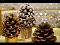 DIY Pine cone Christmas Trees - Miniature Christmas Tree Caft DIY Projects DIY Pine cone Christmas Trees - Miniature Christmas Tree Caft DIY Projects