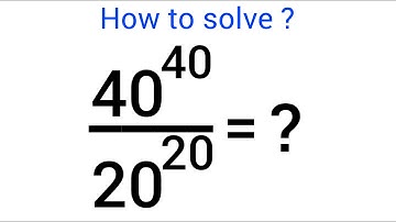 A Nice Power Division Problem.