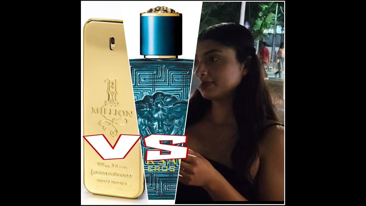 Cuál aroma prefieren las chicas? Paco rabanne One million Vs Versace