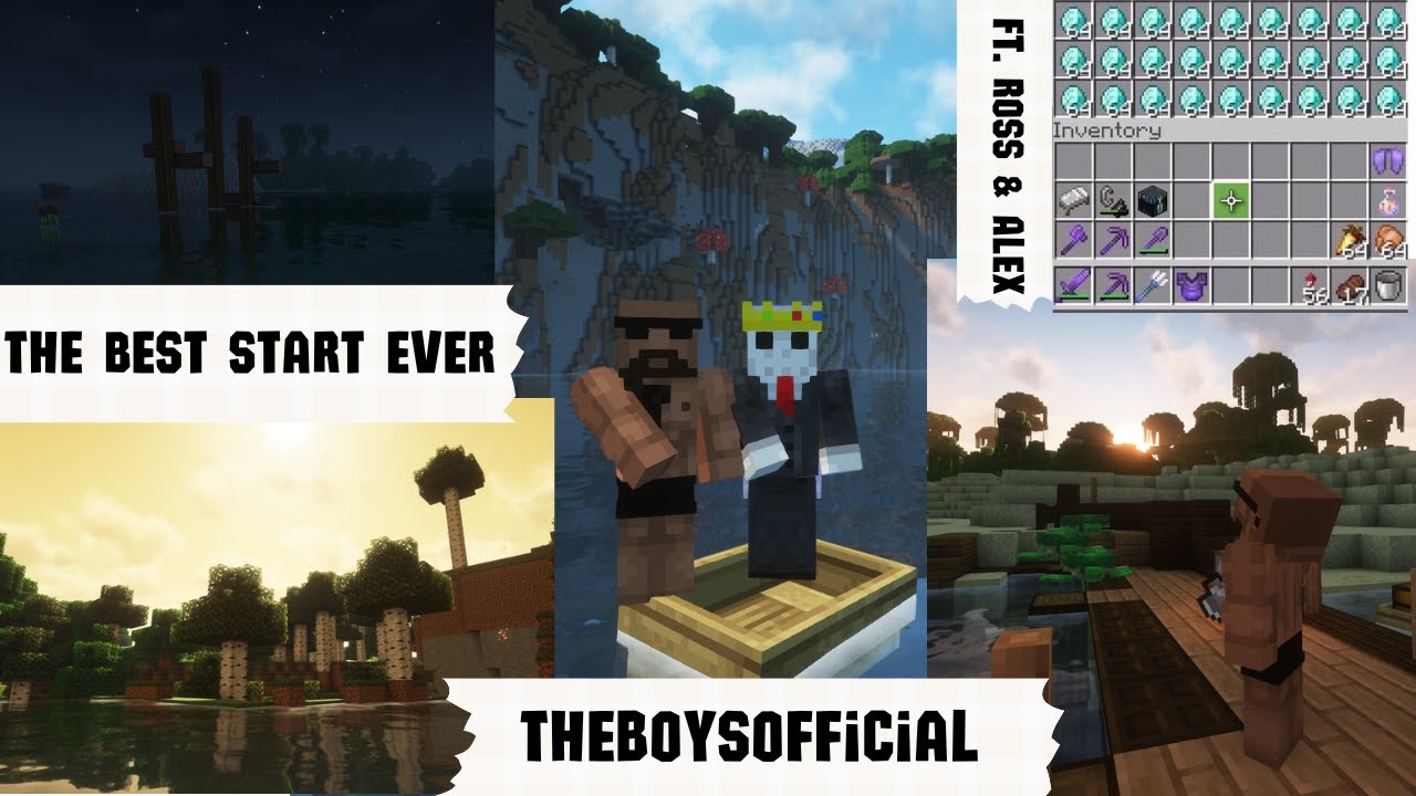 The *BEST* Start to a Minecraft World *EVER*! - YouTube