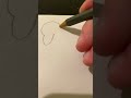 Petit  tuto pour faire un champignon en moins de 10 secondes #dessin #art #shorts