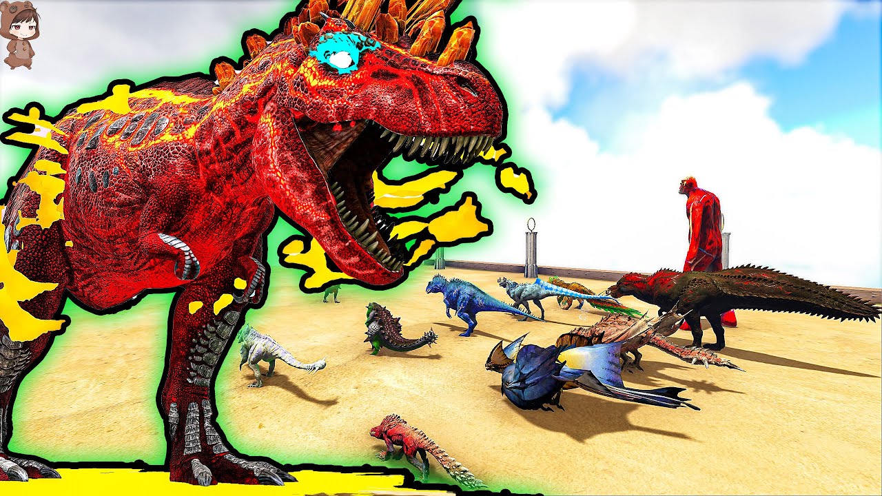 Alpha Infernal Rex VS Mod Dinosaurs | ARK Mod Battle Ep.369