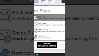 How to Create PiktoChart in Excel #exceltutorial #Piktochart #graph #excel