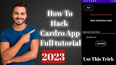 How To Bypass Cardro Pro App Activation Code| Crack Cardro App With APK Editor Pro +| +2348029392555