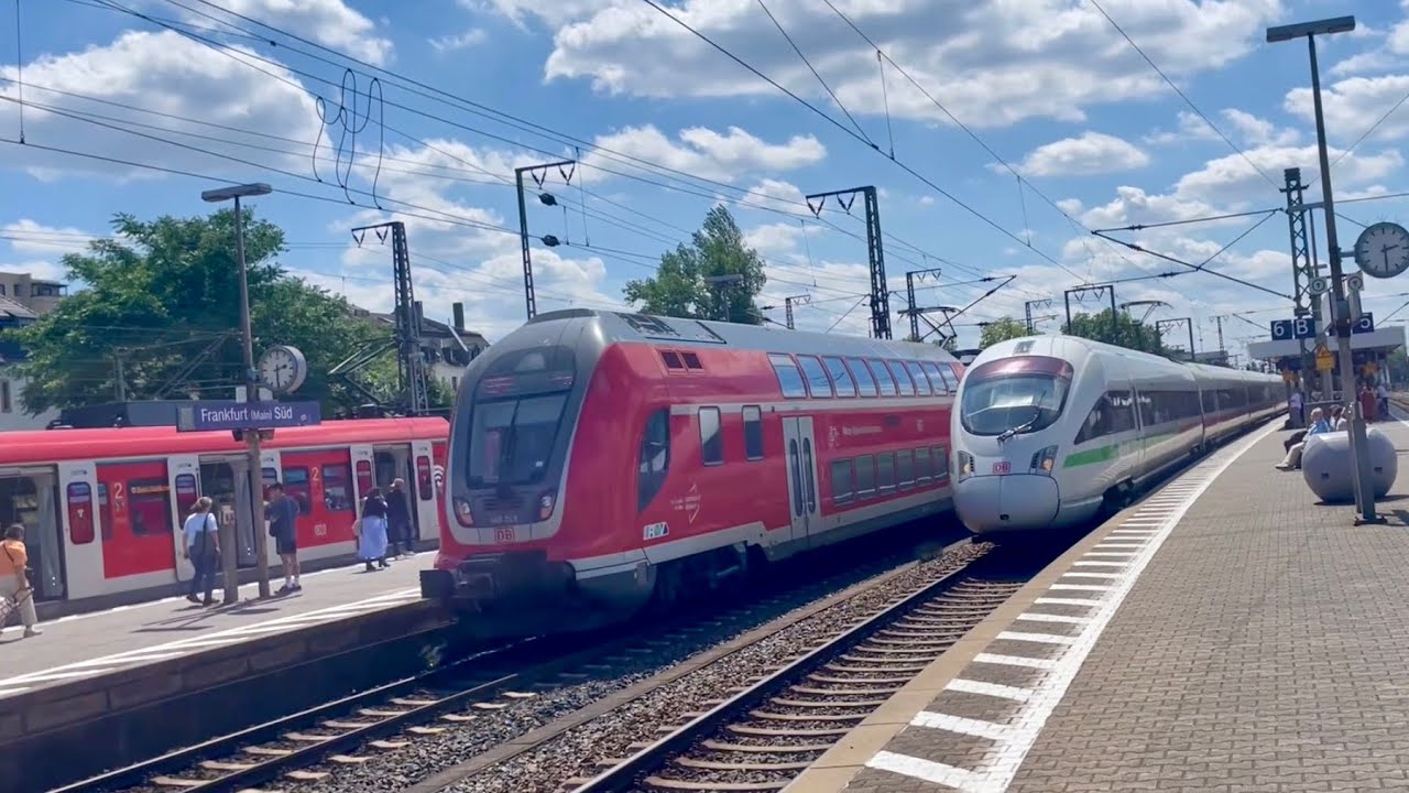 Viel Betrieb am Südbahnhof | Trainspotting Frankfurt Südbahnhof #2