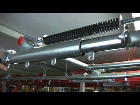 chain take conveyor unit overhead