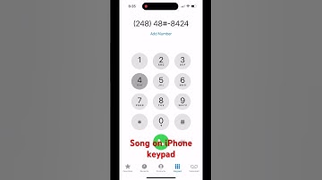 Thumbnail of a song on iphone keypad #iphone #phone #music #keypadmobile